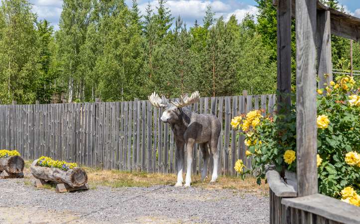 Elchstatue Elchpark Nybro