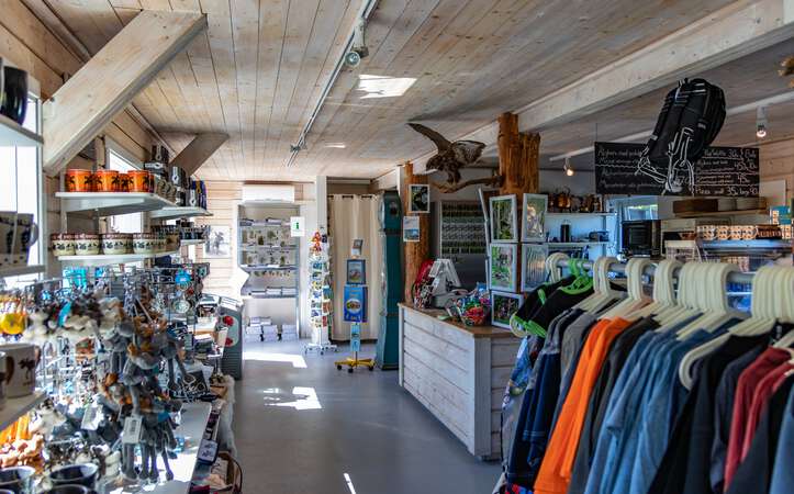 Souveniershop Elchpark Nybro