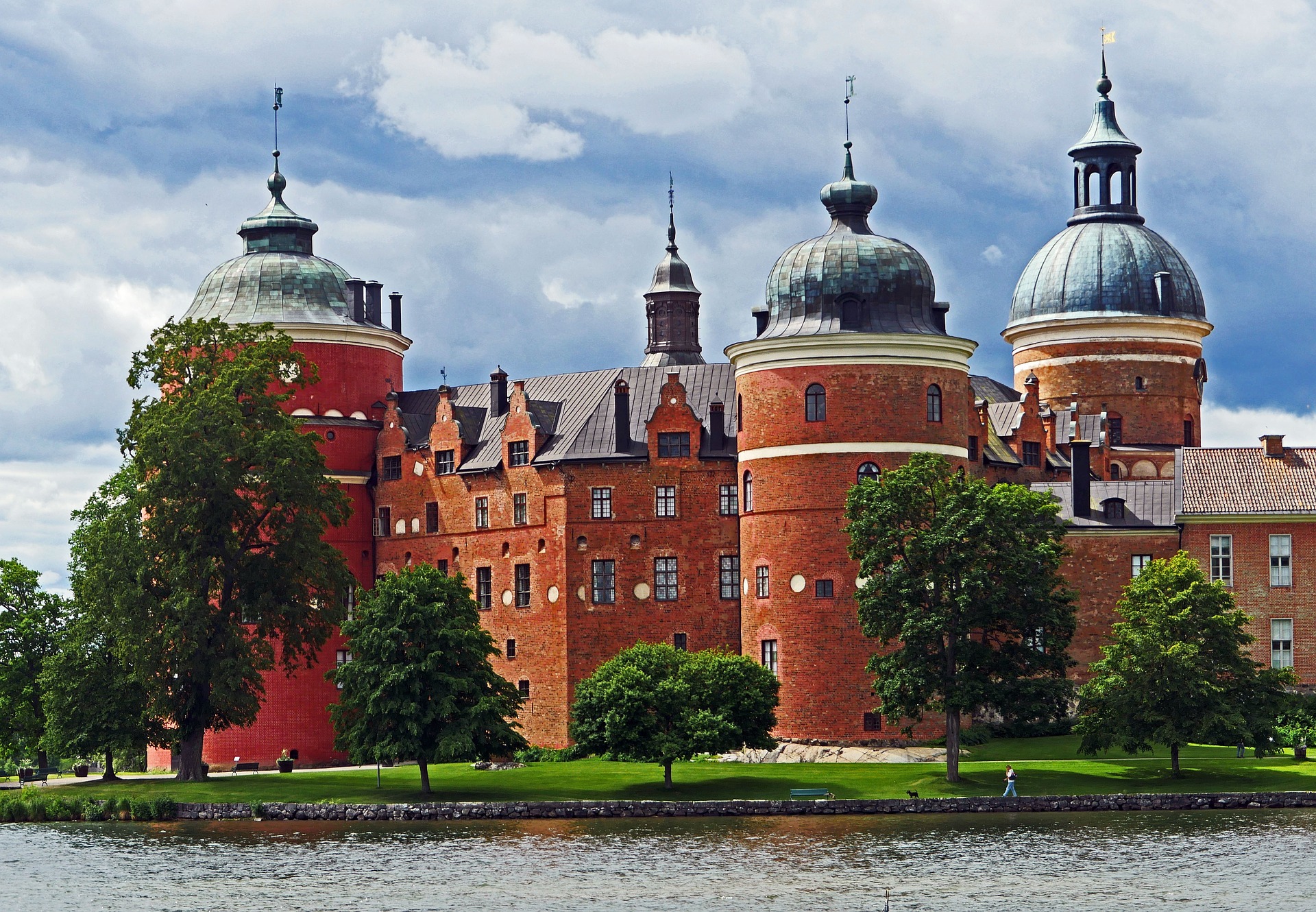 Das Schloss Gripsholm in Schweden