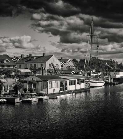 Kleiner Hafen bei Askersund
