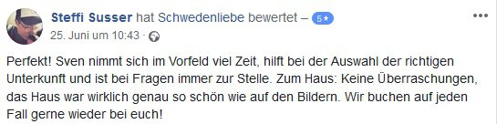 Facebook Bewertung