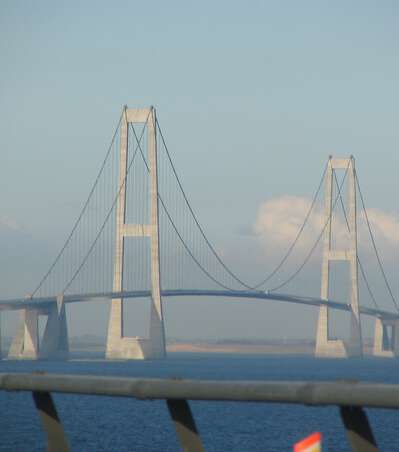 Storebeltbrücke Mautbrücke in Dänemark