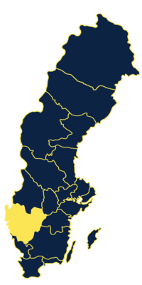 Västergötland Karte