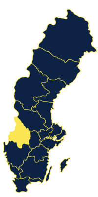 Karte Värmland