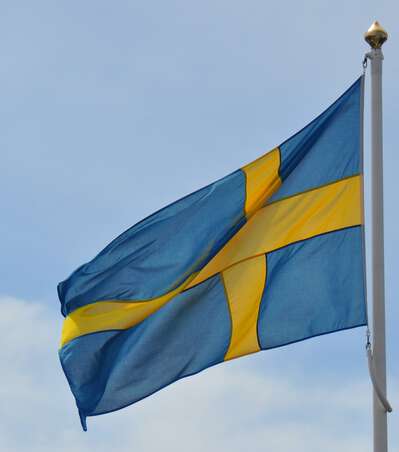 Schwedische Fahne Schwedische Fahne