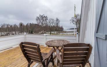 Balkon Ferienhaus Am Fegen