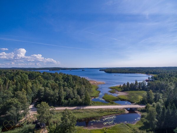 Der See Fegen in Västergötland