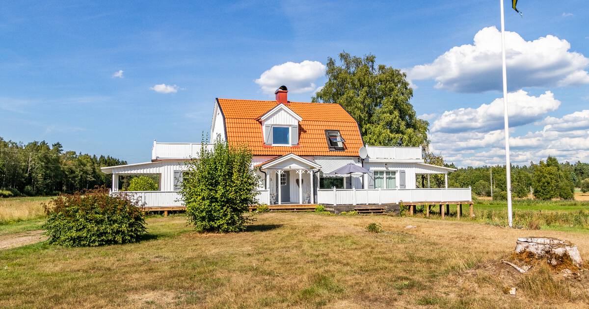 Luxus-Ferienhaus Am Fegen in der Region Västergötland