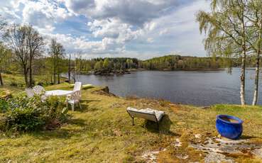 Traumhafter Seeblick Ferienhaus Am Östersjön