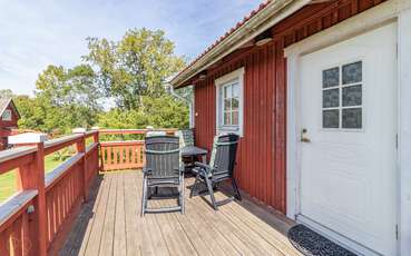 Kleine Terrasse Ferienhaus Am Urasjön