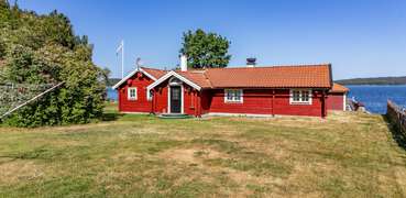 Ferienhaus Ängstugan am See mit Sauna