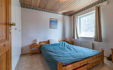 Weiteres Schlafzimmer mit Doppelbett Ferienhaus Annelund