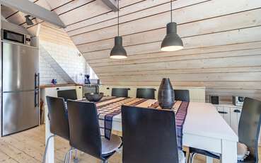 Essbereich Ferienwohnung Aspö