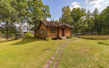 Ferienhaus Baldershage mit Seegrundstück