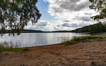 Badestrand Ferienhaus Baldershage