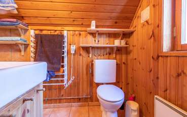 Bad mit WC Ferienhaus Björnstigen