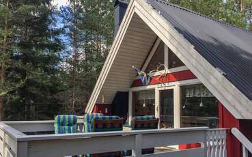 Terrasse Ferienhaus Björnstigen