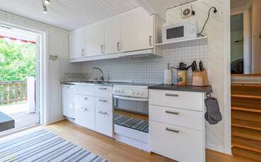 Offene Küche Ferienhaus Bredhult