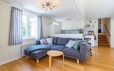 Gemütliches Sofa Ferienhaus Bredhult