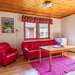 Wohnzimmer mit Sofa Ferienhaus Byxelkrok