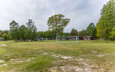 Fussballplatz Ferienhaus Byxelkrok