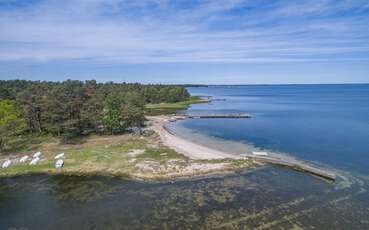 Strand an der Ostsee Ferienhaus Byxelkrok