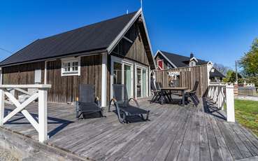 Große Terrasse Ferienhaus Drottningskär