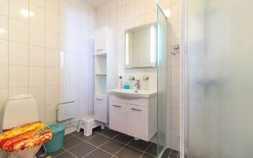 Badezimmer Ferienhaus Edshult