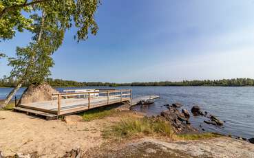 See mit Steg Ferienhaus Fösingsmåla