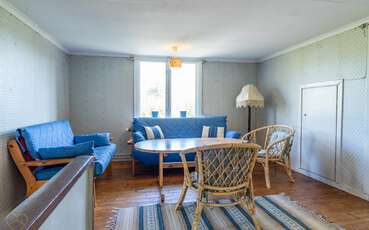 Kleiner Wohnbereich obere Etage Ferienhaus Fösingsmåla
