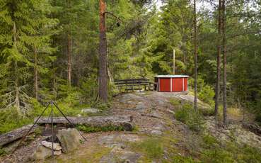 Badetonne mit Holzofen Ferienhaus Foxen