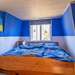 Schlafzimmer mit Doppelbett Ferienhaus Frieda