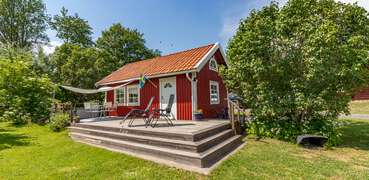 Ferienhaus Gissebo ruhige Lage