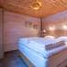 Schlafzimmer mit Doppelbett Ferienhaus Götskögle-Älgen