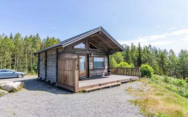 Ferienhaus Götskögle Blick auf den See