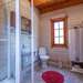 Bad mit Dusche und WC Ferienhaus Gotland