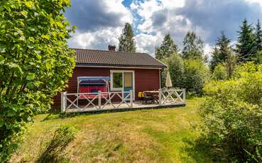 Rückseites Ferienhaus Granlunden