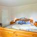 Schlafzimmer mit Doppelbett Ferienhaus Grimmered
