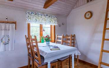 Essbereich Ferienhaus Gula Stugan