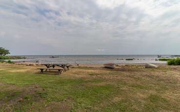 Badestrand Ferienhaus Hagby