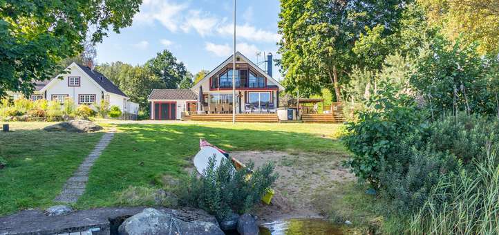 Ferienhaus Hökamåla 2 am See