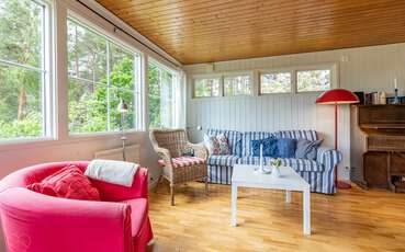 Gemütliche Sofas Ferienhaus Holmsvik