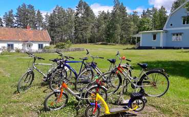 Fahrräder Ferienhaus Idas stuga