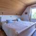 Drittes Schlafzimmer mit Doppelbett Ferienhaus Karlsson