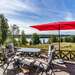 Terrasse mit Seeblick Ferienhaus Karlsson