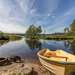 Ruderboot am See Ferienhaus Karlsson