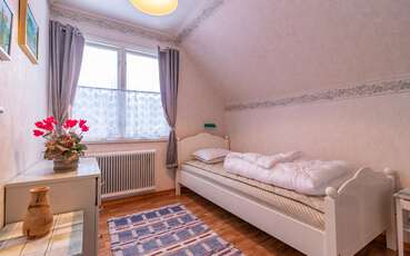 Weiteres Schlafzimmer mit Einzelbett Ferienhaus Kläveström