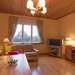 Wohnzimmer mit TV und deutschen Programmen Ferienhaus Lessebo