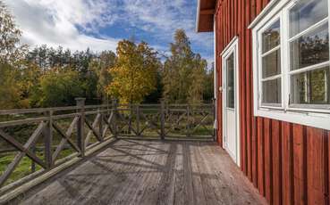 Terrasse Ferienhaus Lilla Stugan