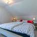 Schlafzimmer mit Doppelbett Ferienhaus Lille